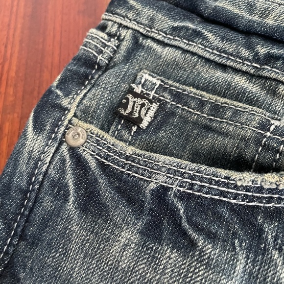 Miss Me Blue Jeans Cowhide - Picture 9 of 13